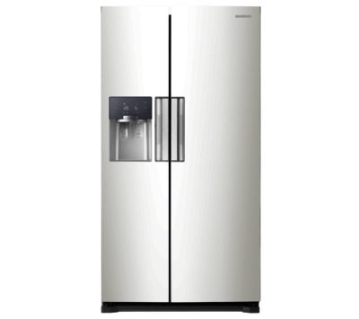 SAMSUNG  RS7667FHCWW American-Style Fridge Freezer - White